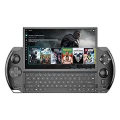 TONGDAO GPD Win 4 2023 Spielkonsole, tragbar, ar skārienekrānu, 6 Zoll (15,2 cm), mini klēpjdators, rokas, AMD Ryzen 5 7640U WIN11 16 GB/512 GB