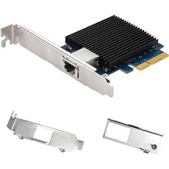 Asustor AS-T10G2 10G PCI-E tīkla karte AS6704T/AS6706T/AS71XXR, AS65XXR, personālajam datoram, serverim