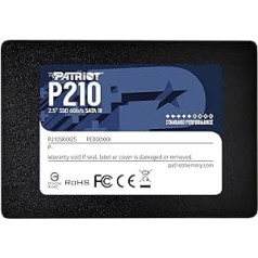 Patriot P210 Internal Solid State Drive 2TB SSD SATA 3 2.5 Inch