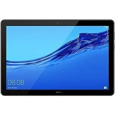 Huawei MediaPad T5 Tablet-PC 25,6 cm (10,1 collas), Full HD, Kirin 659, 4 GB RAM, 64 GB iekšējā atmiņa, Android 8.0, EMUI 8.0, melns