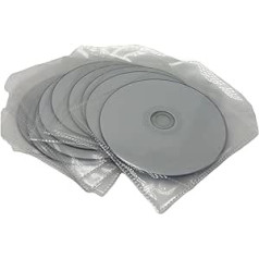 DragonTrading Ritek DVD-R 4,7 GB tintes printeris, apdrukājams plastmasas uzmavās — balts (10 gab. iepakojumā)