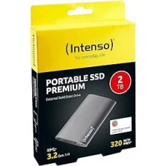 Intenso ārējais SSD 2TB Premium