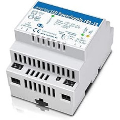 enertex LED PowerSupply 160-12, 12 V, 160 W, 13.3 A, LED DIN Rail Power Supply