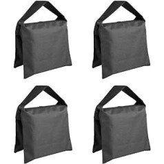 Neewer Heavy Duty Photographic Sandbag Studio Video Sand Bag for Light Stands, Boom Stand, Tripod -4 Packs Set