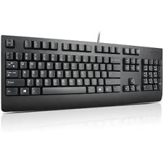 Lenovo Preferred Pro II USB Keyboard-Black Arabic U.S. English (US)