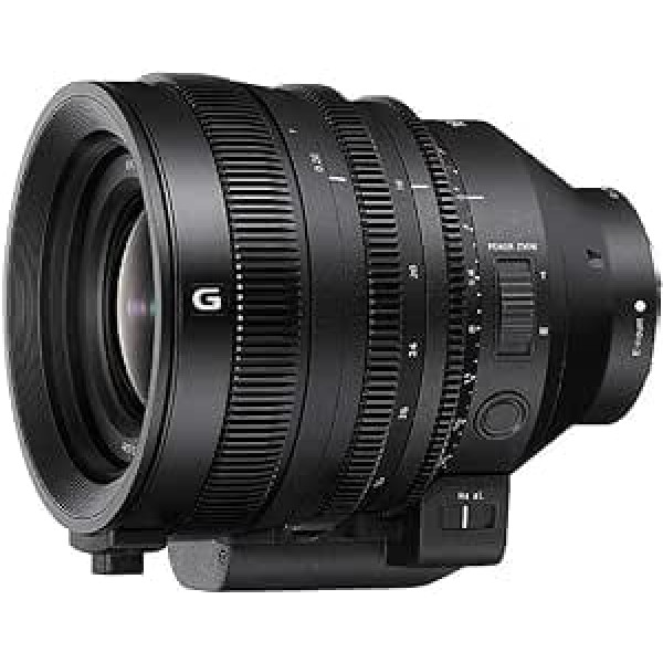 Sony SELC1635G pilna kadra tālummaiņas objektīvs FE C 16-35mm T3.1 G (kino sērija, īpaši platleņķa leņķis, tālummaiņas objektīvs) melns