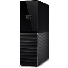 WD My Book 22TB USB 3.0 galddatora cietais disks ar paroles aizsardzību (galddatora krātuve, dublēšanas programmatūra, aparatūras šifrēšana, SuperSpeed USB)