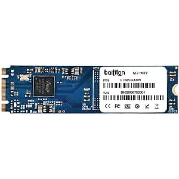 BAITITON M.2 NGFF 256 GB SSD 2280 iekšējais cietvielu disks