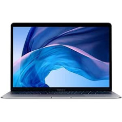 2018. gada Apple MacBook Air ar 1,6 GHz Intel Core i5 (13 collas, 8 GB RAM, 256 GB SSD ietilpība) (QWERTY angļu valodā) Space Grey (atjaunots)