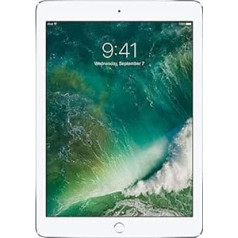 Apple iPad 9.7 (5. Gen) 32 GB Wi-Fi + mobilais — Silber — Entriegelte (Generalüberholt)