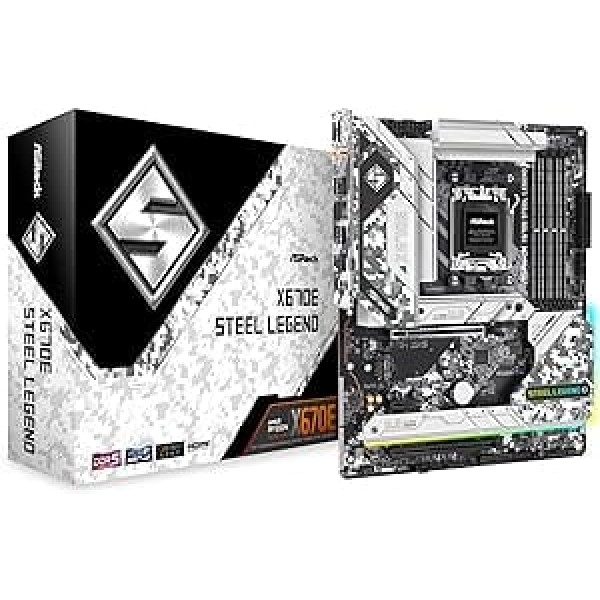 Asrock X670E Steel Legend AMD X670 Socket AM5 ATX