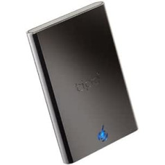 Bipra S2 2,5 collu USB 2.0 FAT32 portatīvais ārējais cietais disks — melns (500 GB)