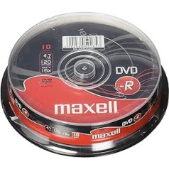 Imation Maxell DVD-R 16x 10er Spindel 4,7 GB