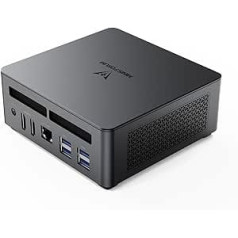 MINIS FORUM UM790 Pro Mini PC AMD Ryzen 9 9 7940HS Tikai 5.2GHz 32GB DDR5 1TB SSD ar AMD Radeon 780M, 4X USB3.2, 2X USB4, 2X HDMI 2.1, 2X PCIe4.0, RBT55.3E, RBT55. 2,5 G