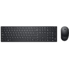 Dell KM5221W Pro bezvadu tastatūras un peles komplekts, franču (AZERTY), melns