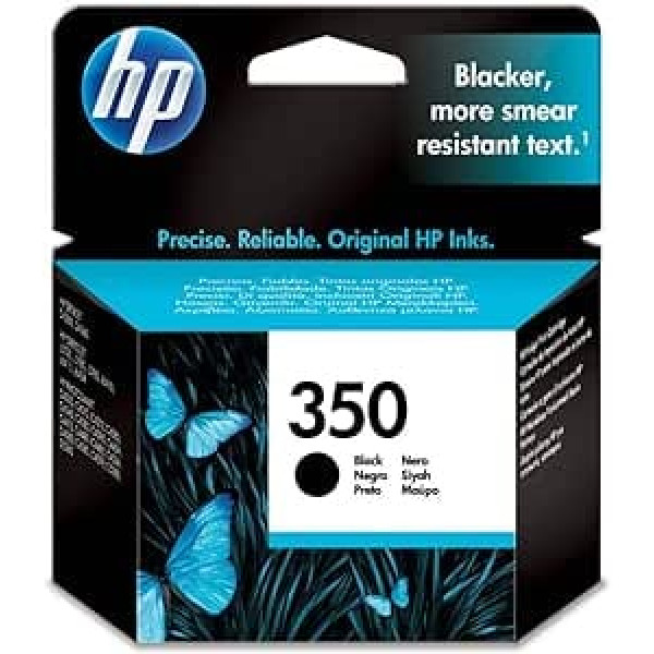 HP CB335EE 350 Schwarz Original Druckerpatrone für HPDeskjet, HPOfficejet, HPPhotosmart