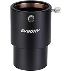 Svbony SV158 Telescope Eyepiece Adapter Ring 2 in 90 mm Telescope Eyepiece Mount Adapter M48X0.75 Extension Tube Telescope Eyepiece Camera Accessories