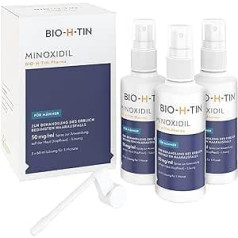 Bio-H-Tin Bio H-TIN Minoxidil Spray vīriešiem, 3 x 60 ml Šķīdums