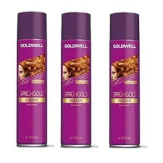 Goldwell Spray Gold Aerosols Classic 3 x 300 ml matu laka