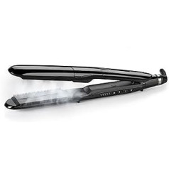 Babyliss Steam taisni matu taisnotāji Tvaika taisnotāji īpaši gludiem matiem ar 5 temperatūras līmeņiem ST492E 1 gabals (1 iepakojumā)