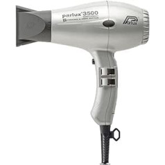 Parlux Professional Hair Dryer 3500 SuperCompact Ceramic + jonu sudrabs