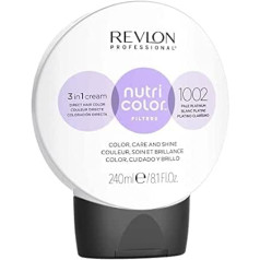 Revlon Nutri Color Filters — jaukšanas filtri ēnas, 100 ml, barojoša krāsu maska īpaši moderniem krāsu efektiem, tonēšanas maska ar Insta-Pic Technology™, dūmu efekts matiem