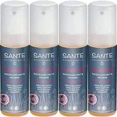 Sante Natural Styling Hair Spray Natural Hold & Volume Pack of 4 (4 x 150 ml)