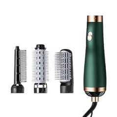 Ikasus Hot Air Brush, 3-in-1 Quick Drying and Styling Professional Anti-Frizz with Negative Ions for Hot Air Comb, All Hair Types