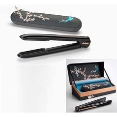 Babyliss Braun Satin Hair 7 ES2 straighteners with Iontec technology for smoother hair, 15 sec. quick heat up time, straighten hair with 200°C max., 1.8 m cable, 400 g, lightweight, black