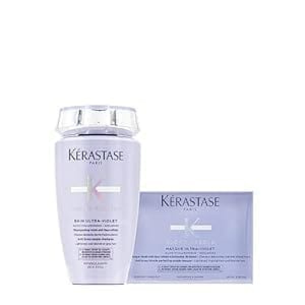 Kérastase Blond Absolu Bain Ultraviolet 250 ml & Ultravioletā maska 200 ml Duo