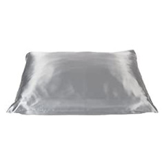 Beauty Pillow Satin Beauty Pillow Silver Атласная наволочка для блестящих волос и сияющей кожи, 60 x 70 см (Серебро)