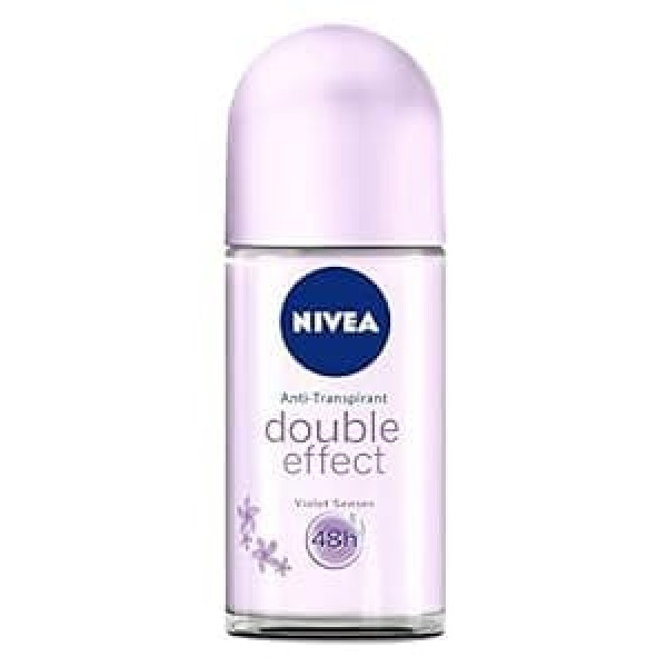 Nivea Double Effect Violett шариковый антиперспирант, упаковка на 6 шт. (6 x 50 мл)