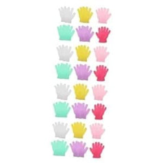 ‎Frcolor FRCOLOR 40 Pcs Exfoliating Gloves Vannas skruberis ķermeņa pīlingam Lufah ķermeņa skrubis dziļi attīrošs cimds dušas cimds mājas noslaucīšanai atpakaļ Tualetes piederumi Neilons