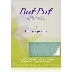 Buf-Puf Двухсторонняя губка для тела Buf-Puf, 6 шт.