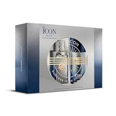 Antonio Banderas Perfumes - The Icon Elixir - Gift Set EDP 100ml + DEO 150ml - Long Lasting - Masculine Elegant Fragrance with Character - Woody Amber Notes - Ideal for Special Occasions