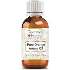 Greenwood Essential Greenwood ēteriskā tīra apelsīnu aromātiskā eļļa (piemērota aromāta difuzoram) 100% dabīga terapeitiskā kvalitāte 30 ml (1 unce)