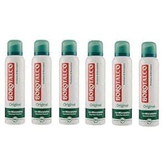 Borotalco 6x BOROTALCO ROBERTS deo izsmidzināms dezodorants Original Fresh 150 ml ohne Alkohol