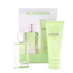 Jil Sander Evergreen sieviešu dāvanu komplekts (tualetes ūdens, 30 ml + ķermeņa losjons, 75 ml), 115 ml