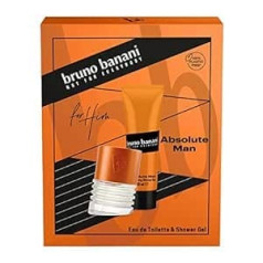 Bruno Banani Fragrance Bruno Banani Absoloute Man Туалетная вода в подарочной упаковке 30 мл + гель для душа 50 мл