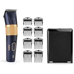 Babyliss Babylissmen Lithium Power hair clipper E986E with 45 length settings, rotary wheel and 8 comb attachments black