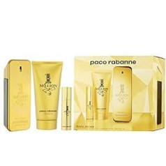 Paco Rabanne 1 Mio, основа-спрей-гель 100 мл + EDT 100 мл + Mini EDT 10 мл