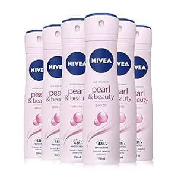 Nivea Дезодорант NIVEA Pearl & Beauty 150 мл Упаковка из 6 шт.