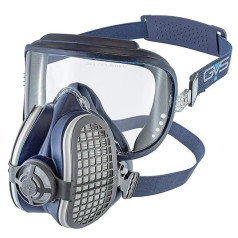 1 x respiratory mask., blue