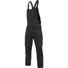 WÜRTH MODYF Nature Work Dungarees - Profesionālas darba bikses vīriešiem - Dungarees ar ceļgalu aizsargkabatām - Pieejami 24-110 izmēri pelēkā un citās krāsās