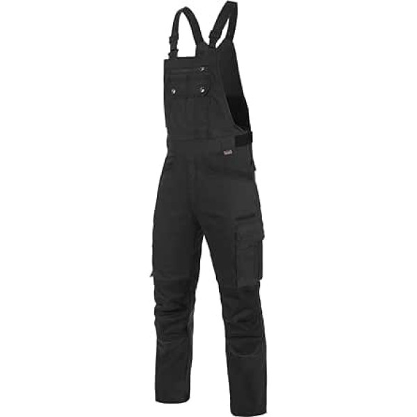 WÜRTH MODYF Nature Work Dungarees - Profesionālas darba bikses vīriešiem - Dungarees ar ceļgalu aizsargkabatām - Pieejami 24-110 izmēri pelēkā un citās krāsās