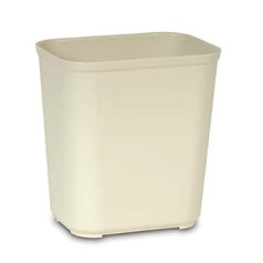 Rubbermaid Products fg254300beig 28 Quart UL Waste Bin