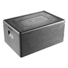 termohauzeris EPP Thermal Box, Inlay GN 1/1, Melns, ar noņemamu iekšējo konteineru (PE), 48,5 L