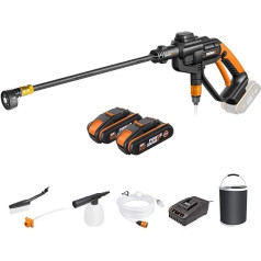 Worx Hydroshot 20V akumulatora mobilais spiediena tīrītājs