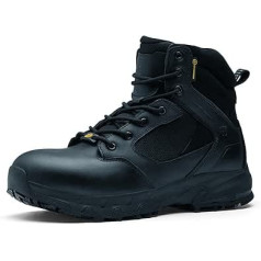 Shoes for Crews Defense Mid Safety Shoes CE Certified 02 HRO WR SRC Unisex Boots with Non-Slip Outsole Waterproof Shoes for Men and Women