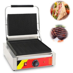 cgoldenwall np-592 Gewerbliche Nutzung Panini Press Elektrische Sandwich Grill- und Panini Maker Sandwich Toaster Fleisch Grill - 220V